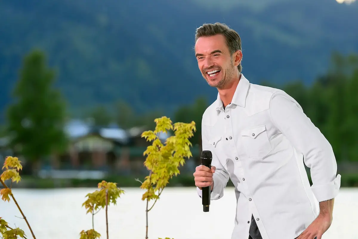 Florian Silbereisen - Moderator beim Schlagerboom Open Airt Kitzbühel am 21.6.2025