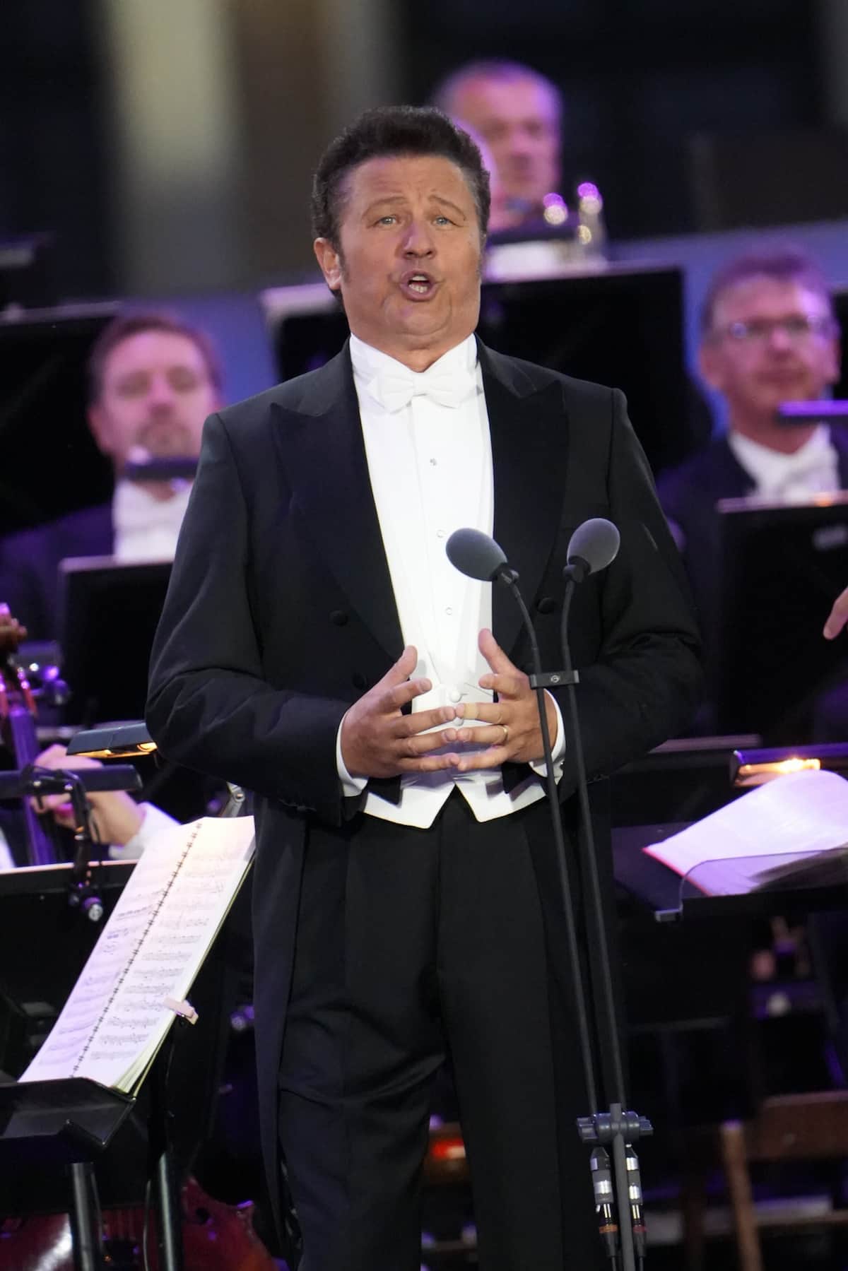 Piotr Beczala beim Sommernachtskonzert 2025 in Wien