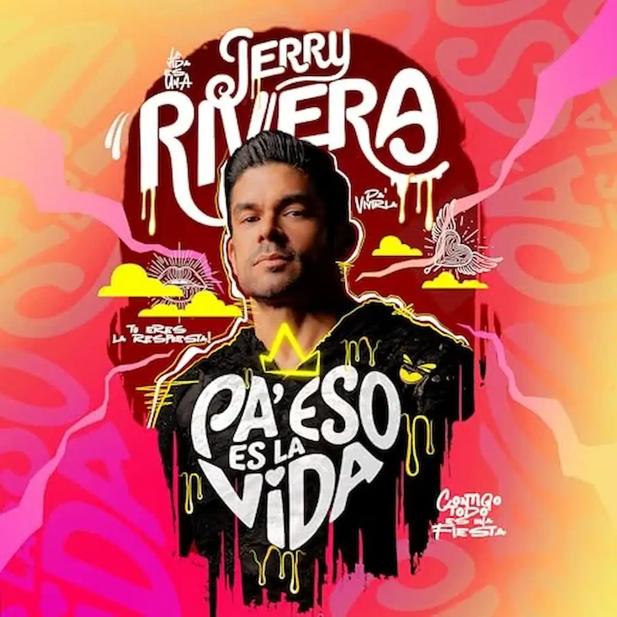 Jerry Rivera Single Cover „Pa' Eso E La Vida“ Künstlerporträt