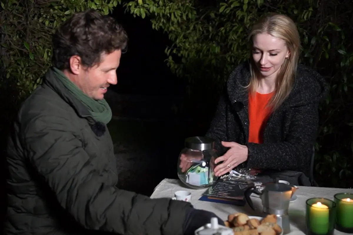 Martin bei Bauer sucht Frau am 1.7.2025 - hier im Bild mit Vanessa