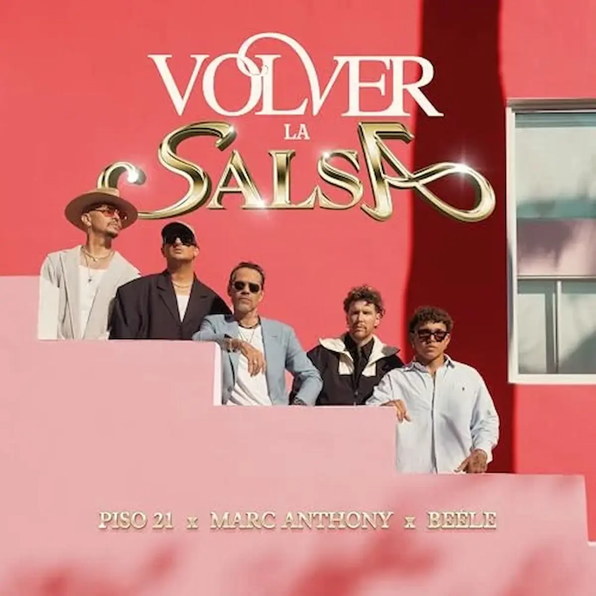 Volver (La Salsa) - Piso 21, Marc Anthony y Beele - Single-Cover