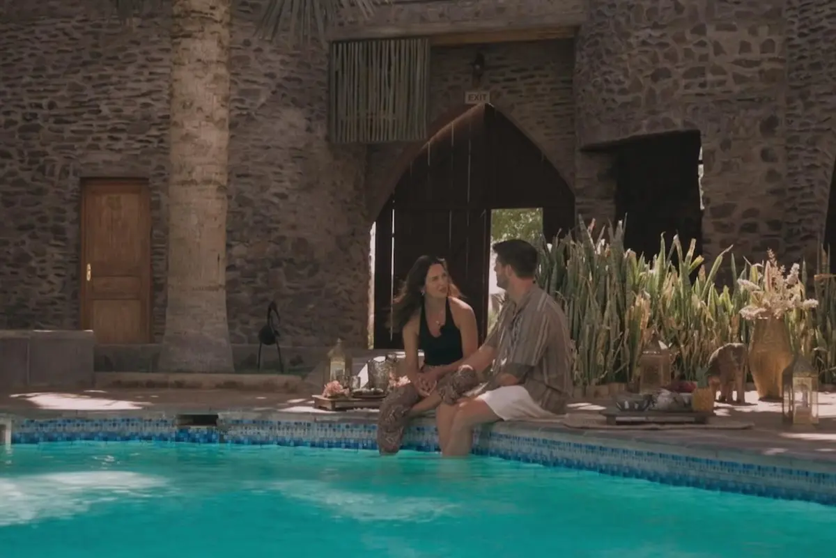 Bachelor-Finale 2025 - Leonie und Martin bei ihrem letzten Gespräch vor der Vergabe der letzten Rose