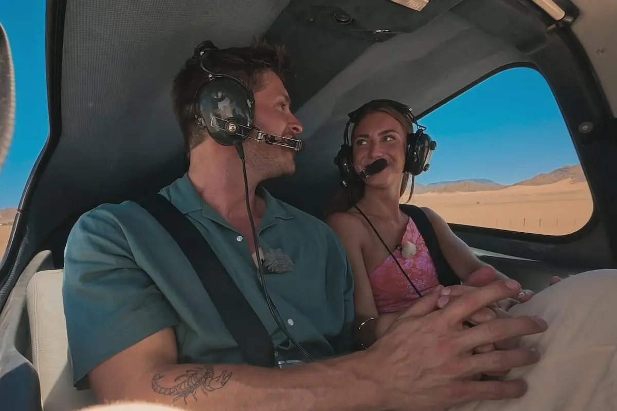Dream Date von Martin und Clara - Bachelors 20.8.2025 - im Flugzeug