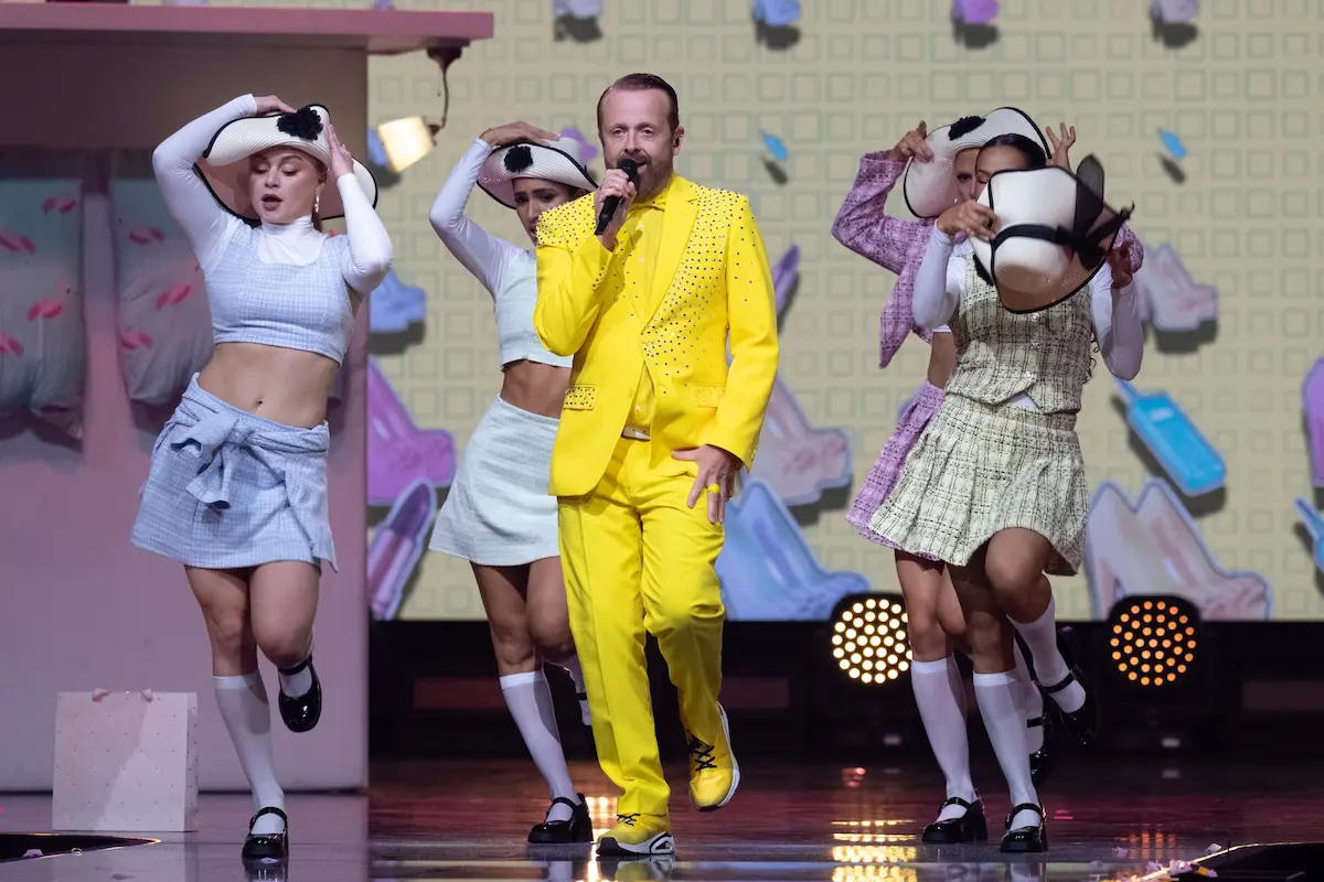 Ross Antony mit Tänzerinnen in der Giovanni Zarrella Show 23.8.2025