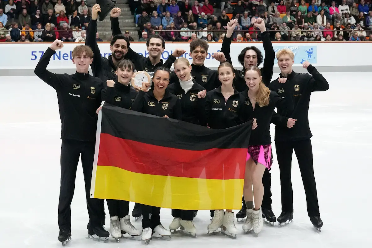 Das deutsche Team bei der Nebelhorn-Trophy 2025
