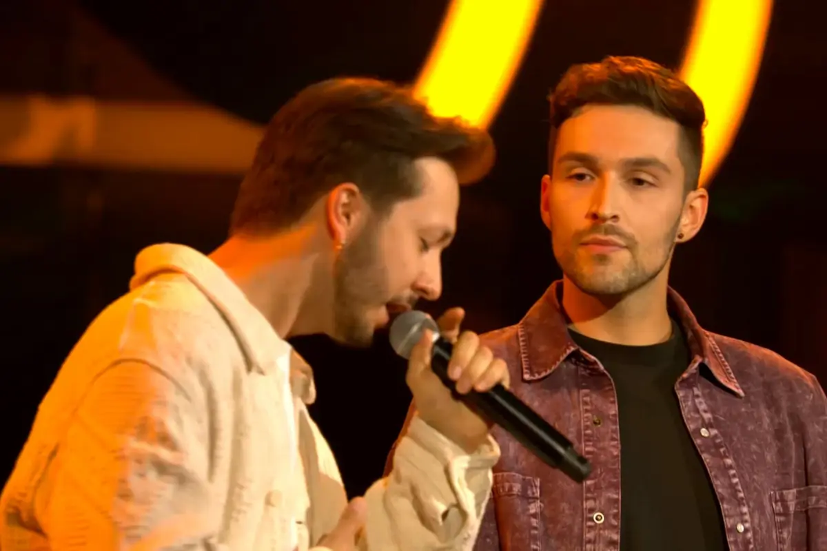 Christopher Mathis - Marlon Ernst, Battle The Voice of Germany 24. Oktober 2025 im Team Fanta