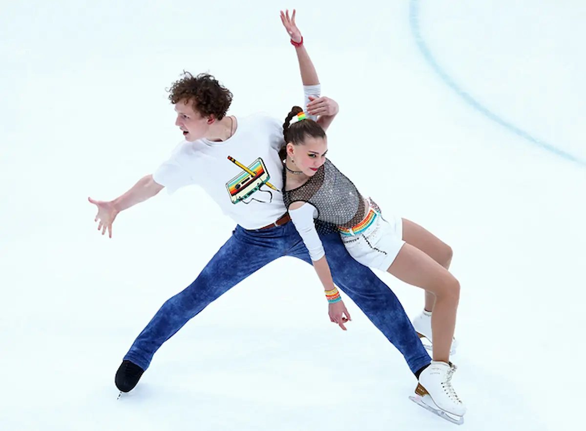 Daria Drozhzhina – Ivan Telnov - Eistanz-Paar , Sieger beim Junior Grand Prix Moskau 1-2025