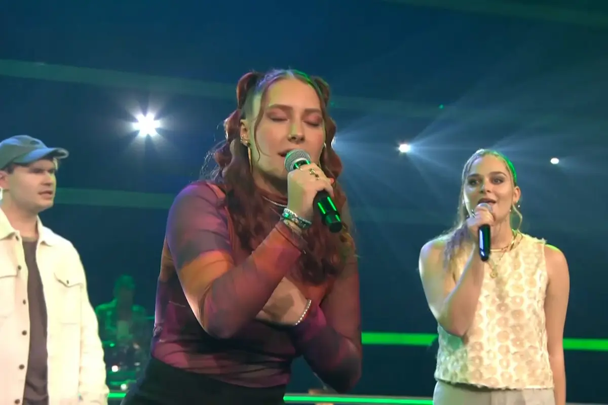 David und Alicia - Cara Kienzle, Battle The Voice of Germany 24. Oktober 2025 im Team Rea