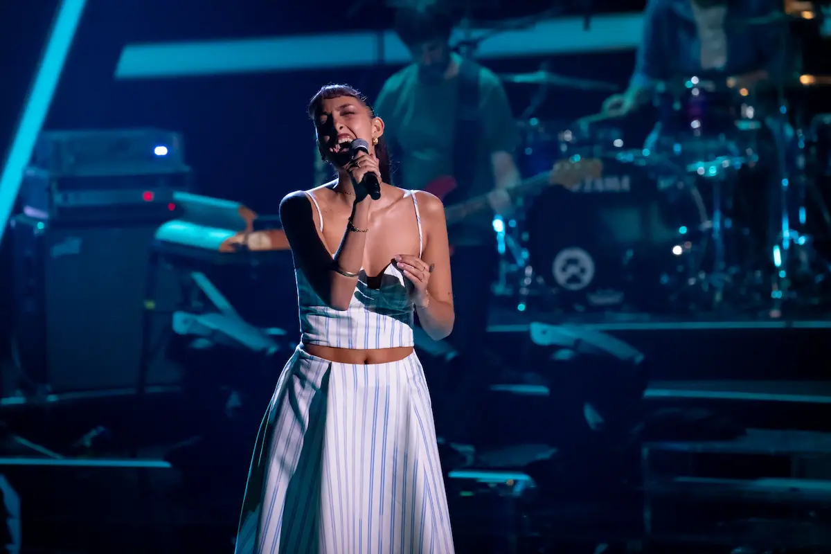 Denia Weber als Talent bei TVOG 9.10.2025 - Blind Auditions