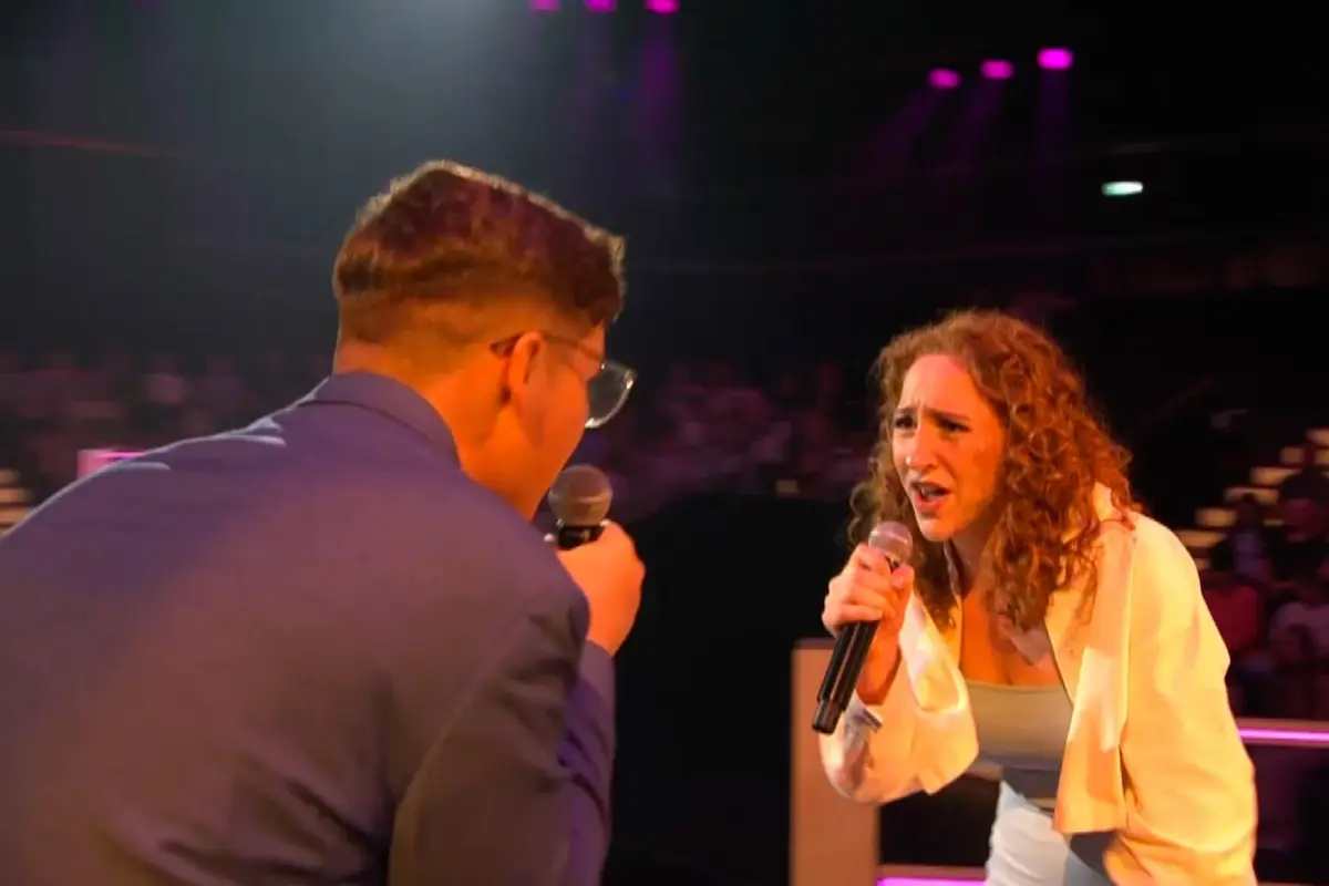 Greta Heimann mit Marvin Tapper (Team Nico) im Battle TVOG 31.10.2025