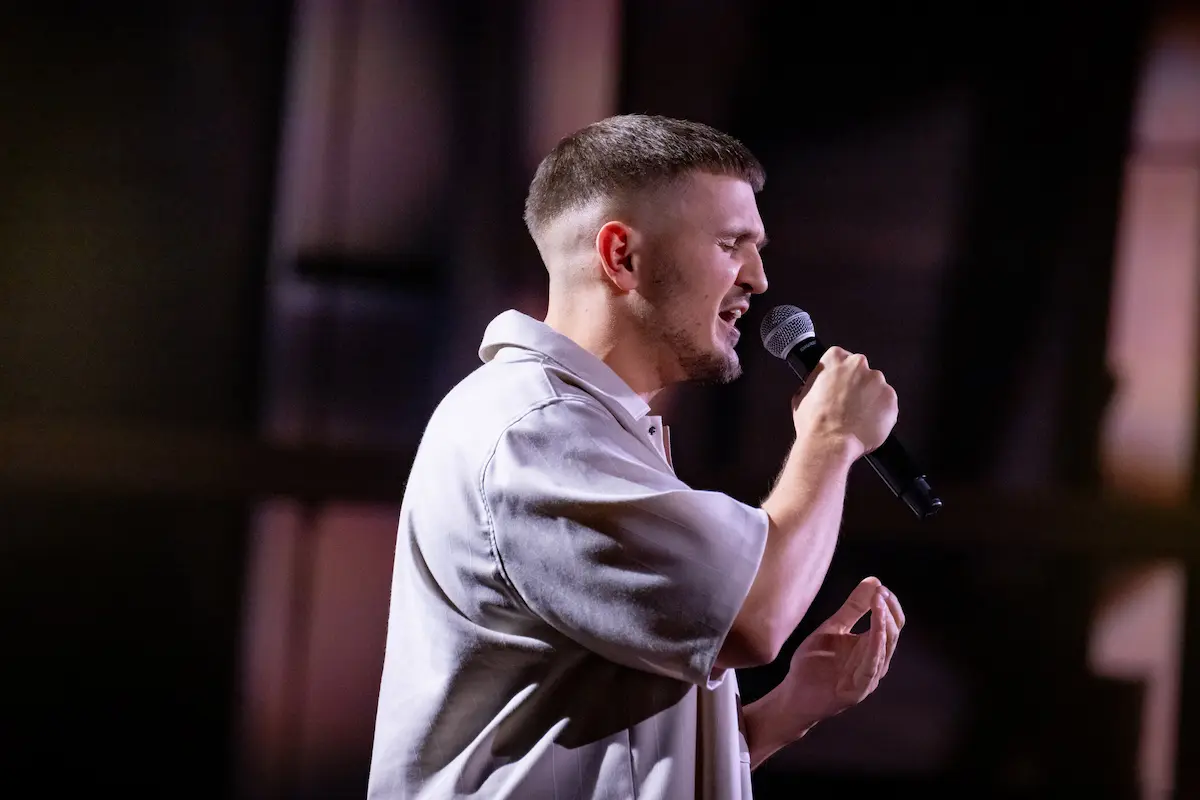 Marin Vrdoljak als Talent bei TVOG 9.10.2025 - Blind Auditions