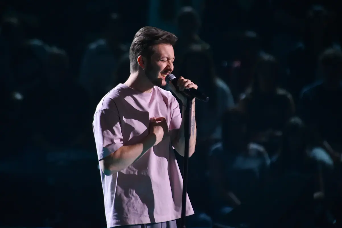 Marlon Ernst am 10.10.2025 Blind Auditions The Voice of Germany