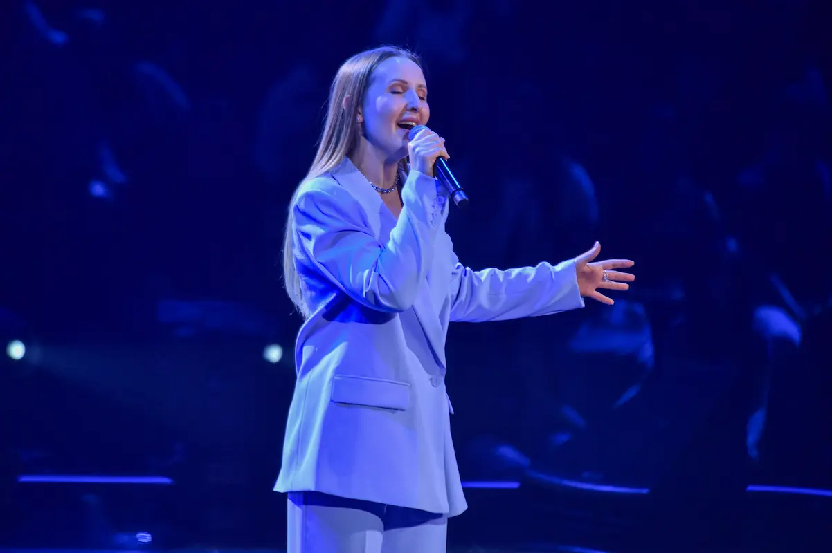 Olena Slobodyska am 16. Oktober 2025 - Blind Auditions TVOG