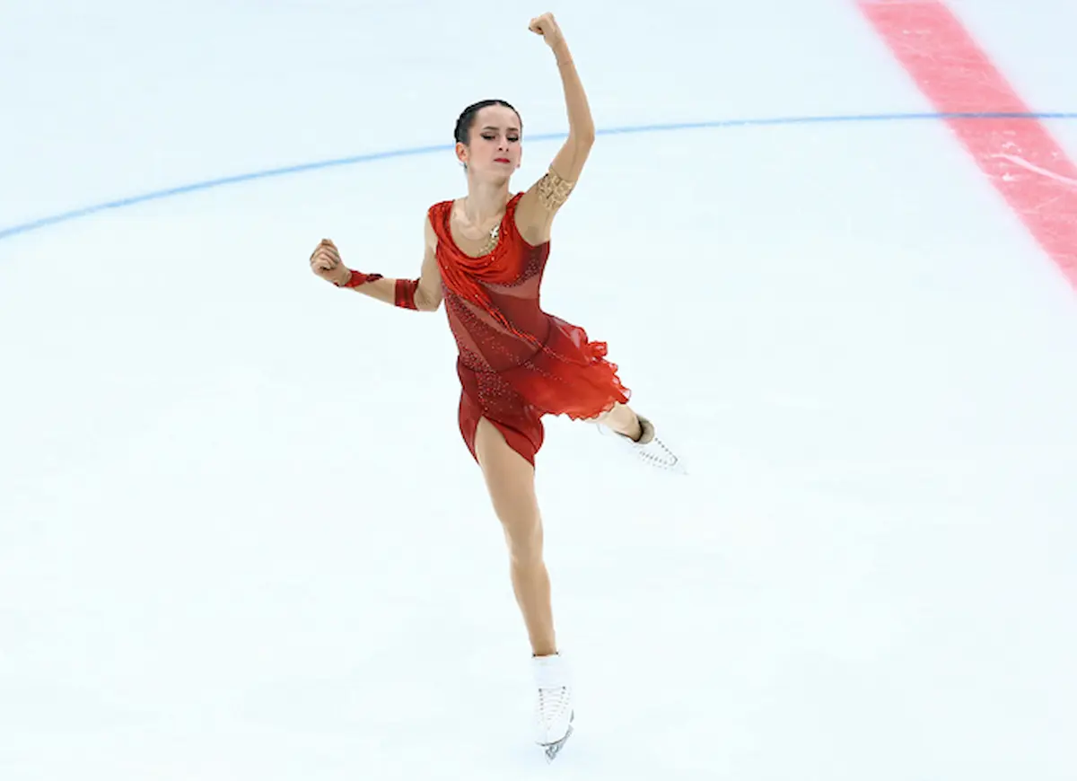 Sofia Dzepka - Eiskunstläuferin, Kür beim Junior Grand Prix Moskau 1-2025