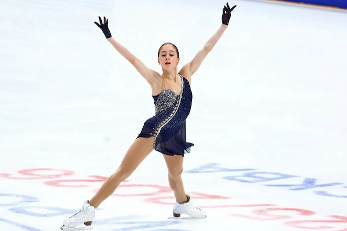 Alina Gorbacheva im Kurzprogramm Eiskunstlauf Grand Prix Moskau 2025