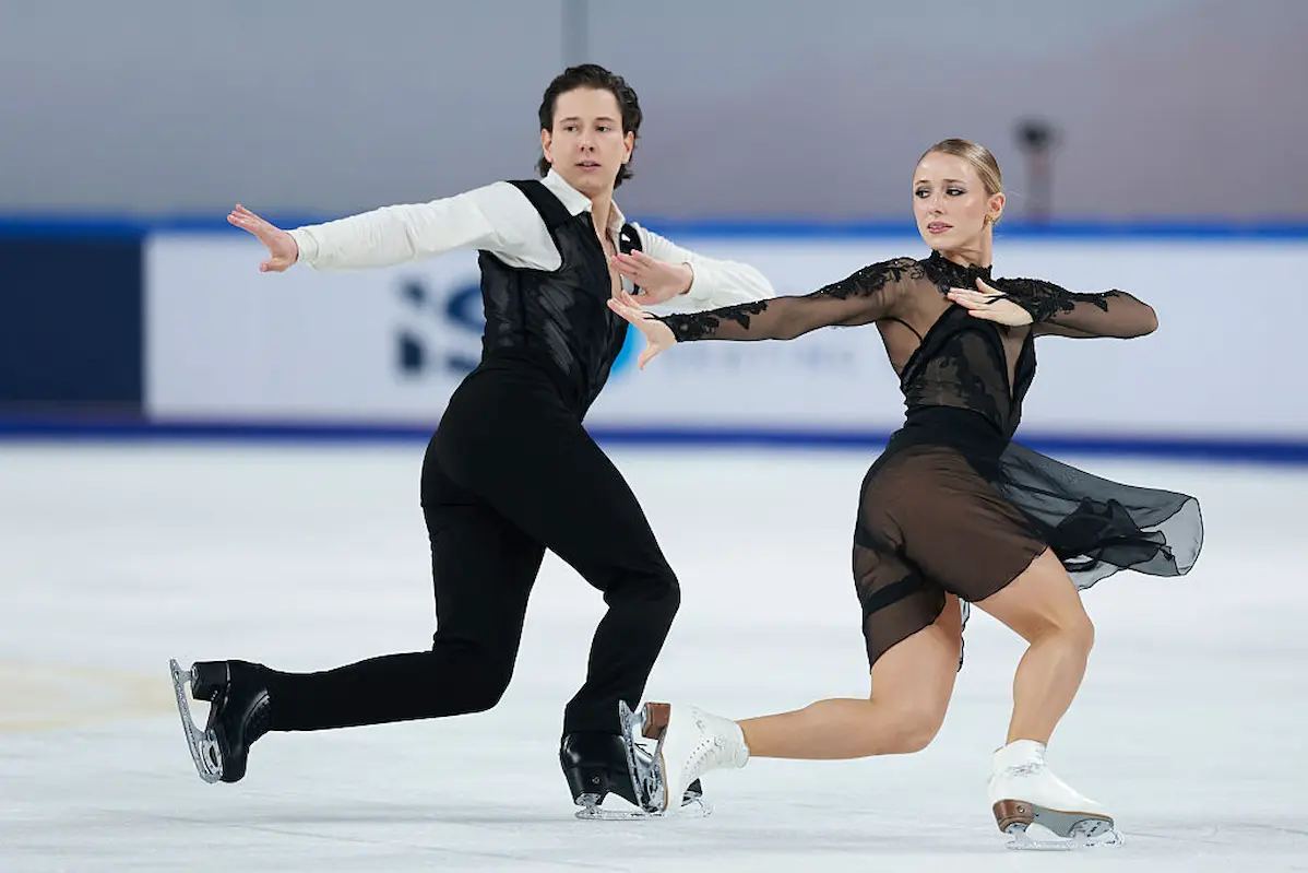 Emilea Zingas - Vadym Kolesnik - Eistanz-Paar aus den USA mit Chancen beim ISU Grand Prix Finnland 2025