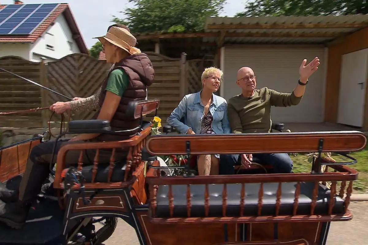 Hofwoche bei Herbert mit Carola bei Bauer sucht Frau am 10. November 2025