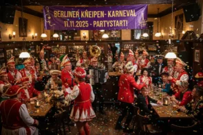 Karneval Berlin 11.11.2025: Welche Partys gibt es?