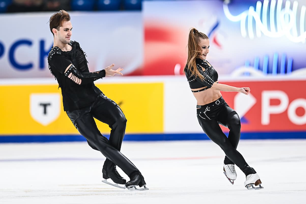 Vasilisa Kaganovskaia - Maxim Nekrasov im Rhythm Dance Grand Prix Krasnojarsk 2025