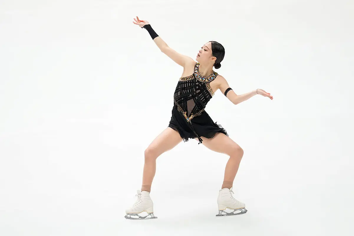 Young You aus Südkorea beim ISU Grand Prix Japan NHK Trophy 2025 - Kurzprogramm