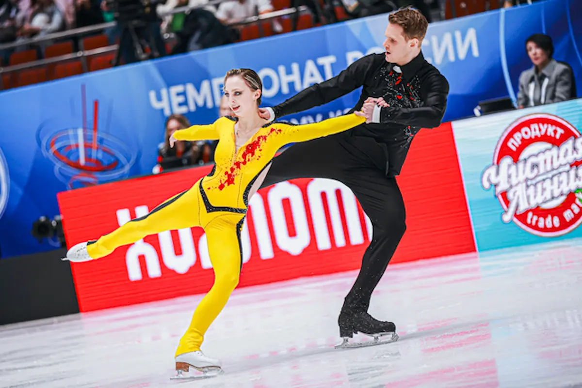 Aleksandra Boikova - Dmitrii Koslovskii im Kurzprogramm - Eiskunstlauf-Meisterschaft Russland 2026