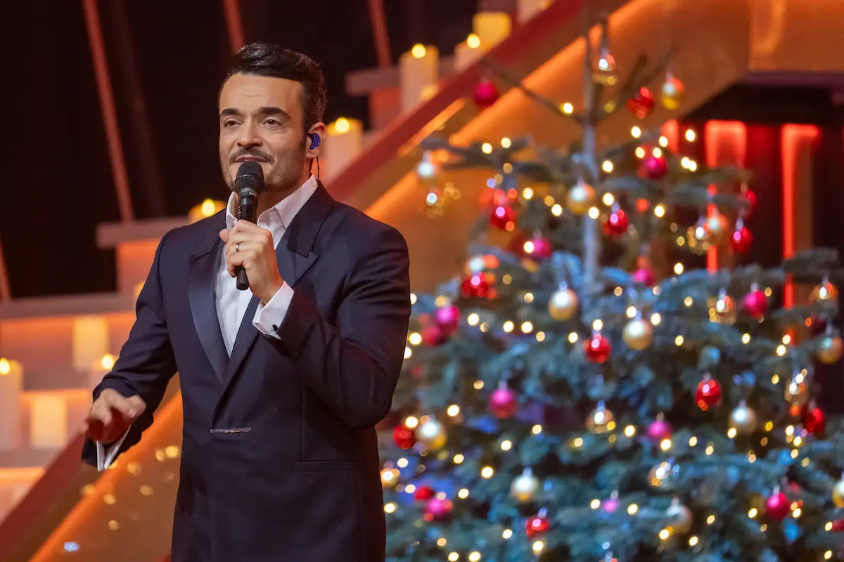 Giovanni Zarrella am 4. Dezember 2025 im ZDF bei „Die große Weihnachts-Show“
