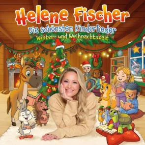 Helene Fischer Album Weihnachtslieder für Kinder und die ganze Familie - hier im Bild das Album-Cover mit u.a. einem Foto der Künstlerin
