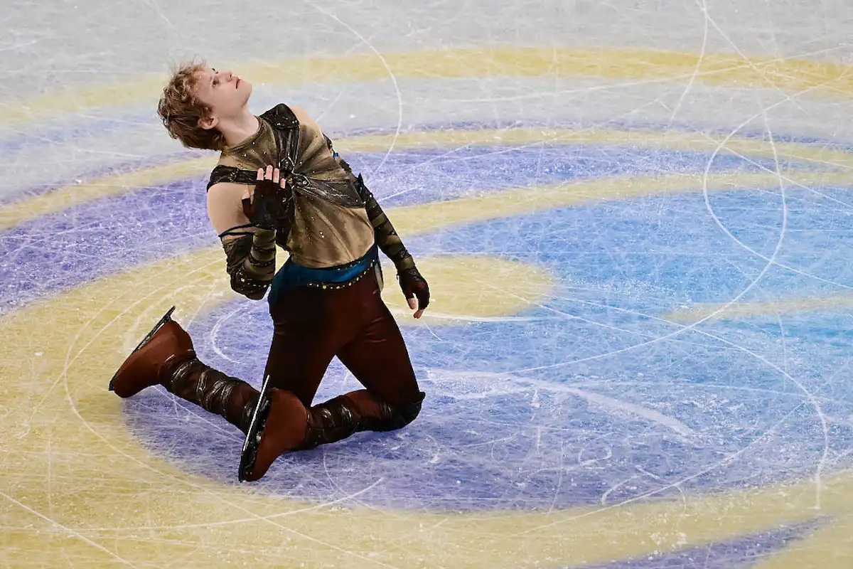 Ilia Malinin - Eiskunstläufer aus den USA beim ISU Grand Prix Finale 2025 in Japan
