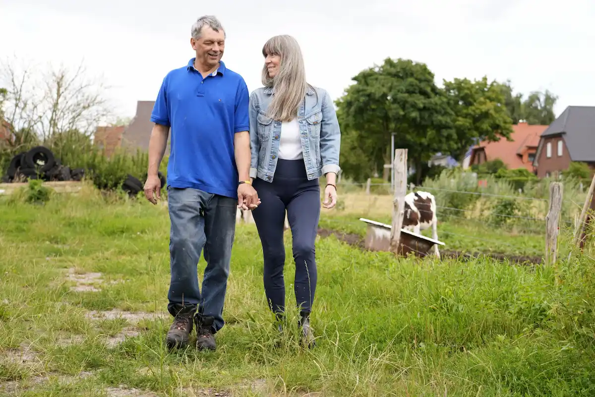 Johann und Katja sind bei Bauer sucht Frau am 8. Dezember 2025 dabei