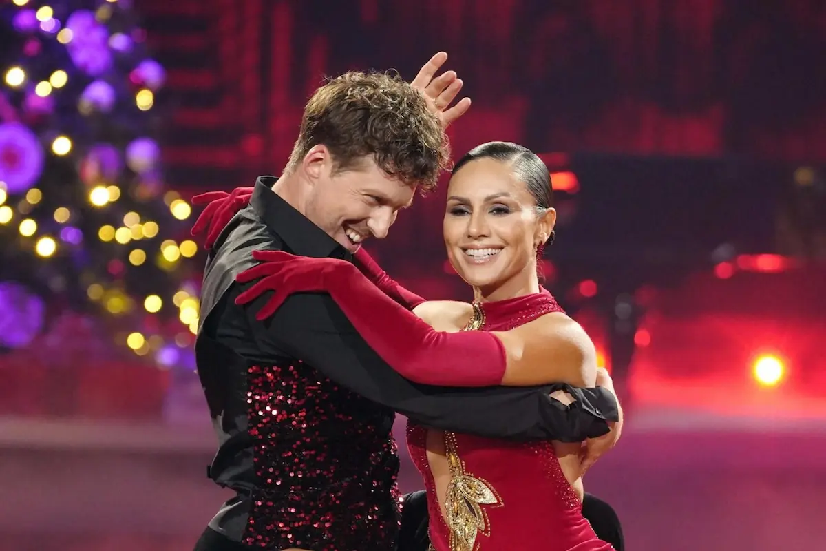 Nazan Eckes und Valentin Lusin bei Let's dance 19.12.2025