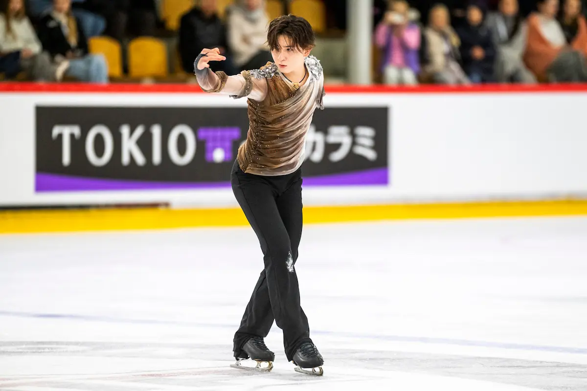 Rio Nakata aus Japan kommt als Favorit zum Finale Junior Grand Prix 2025