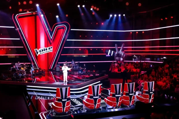 The Voice of Germany 5. Dezember 2025 Halbfinale, Talente Wer kommt weiter - hier mit Calum Scott auf der The Voice - Bühne
