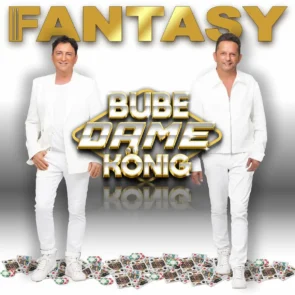 Fantasy Konzerte 2026 „Bube Dame König - Tour“ zur neuen CD - hier im Bild das CD-Cover zum neuen Album von Fantasy, das genauso heißt, wie die Konzert-Tour und die beiden Sänger zeigt