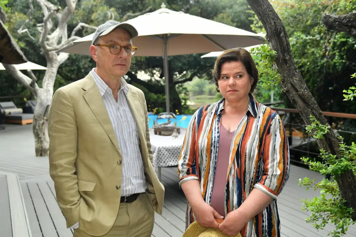 Oliver Stiller (Götz Schubert) und Emilia Gronewald (Nadine Wrietz) lernen sich auf dem Traumschiff am 1. Januar kennen