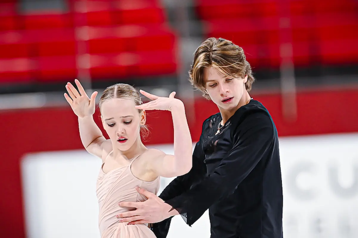 Maria Fefelova - Artem Valov Russische Junioren-Meister 2026 im Eistanz