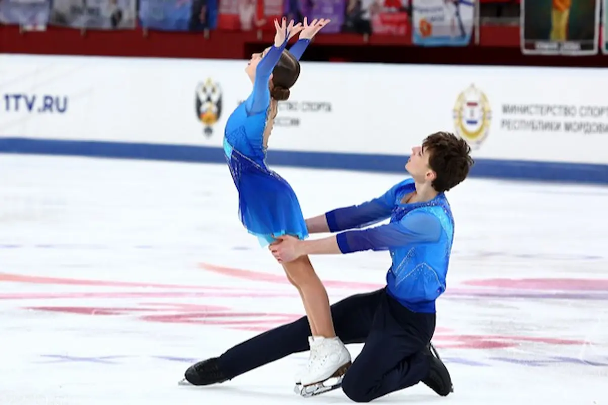 Polina Shesheleva - Egor Karnaukhov Russische Junioren-Meister 2026 Eiskunstlauf-Paare