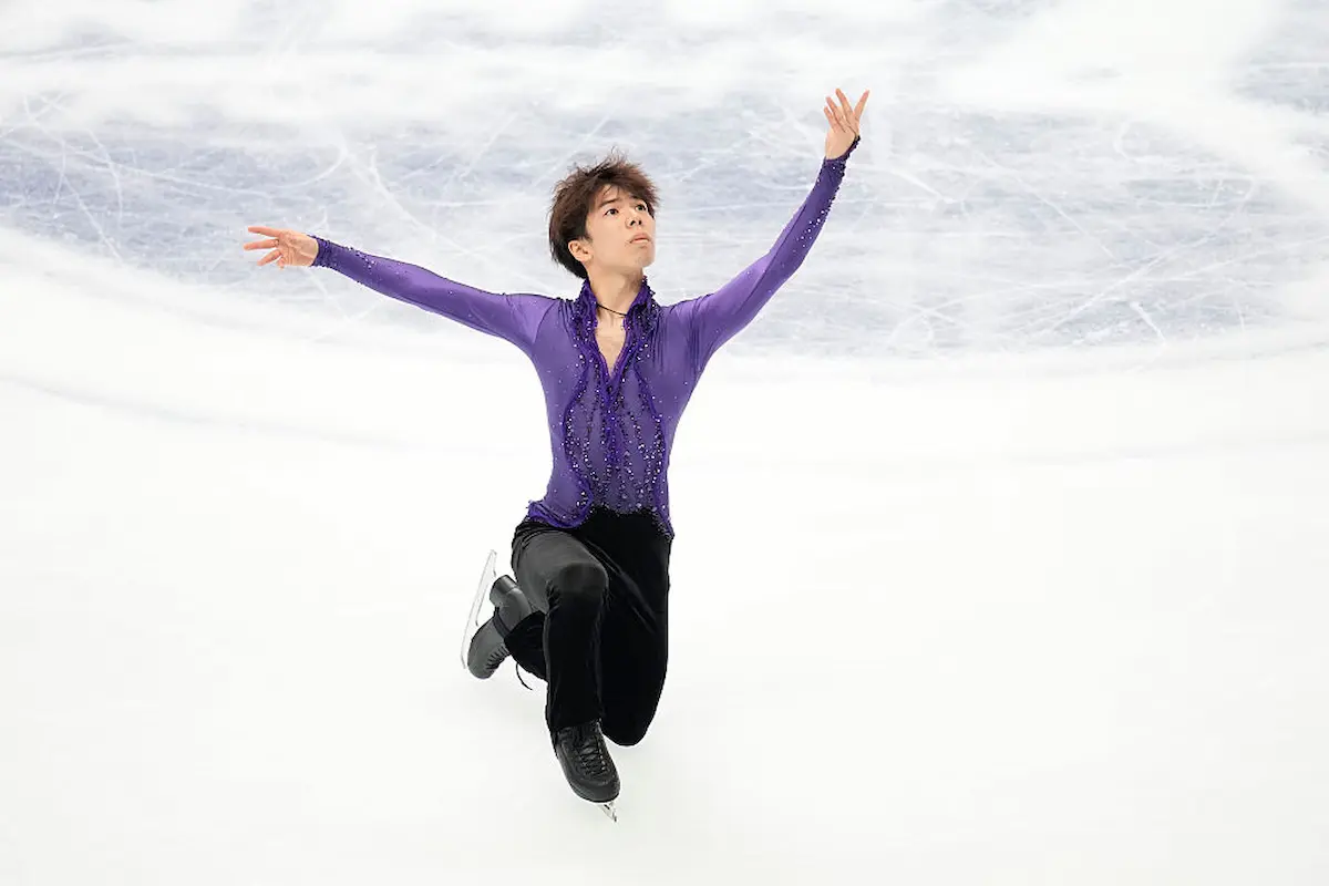 Shun Sato aus Japan - Platz 3 und Bronze-Medaille bei Olympia 2026 in Mailand