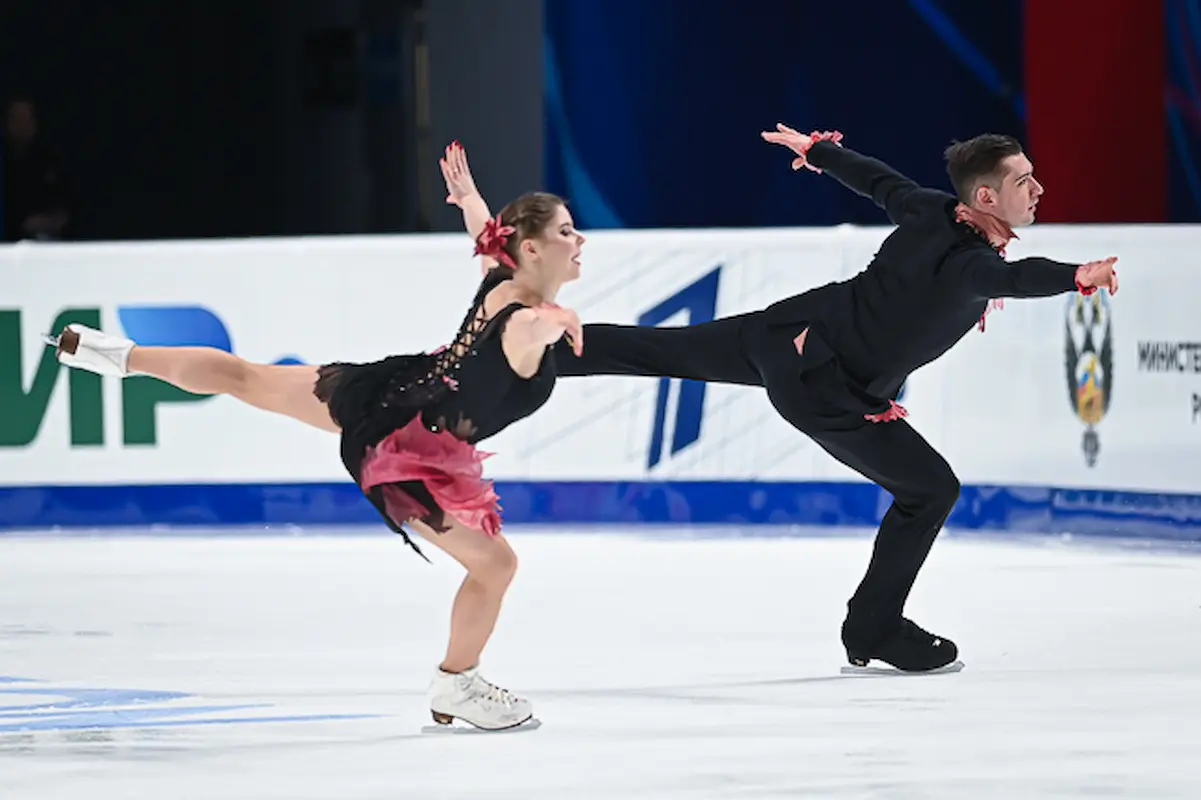 Anastasia Mishina - Aleksandr Galliamov im Kurzprogramm beim Grand Prix Finale 2026 in Russland