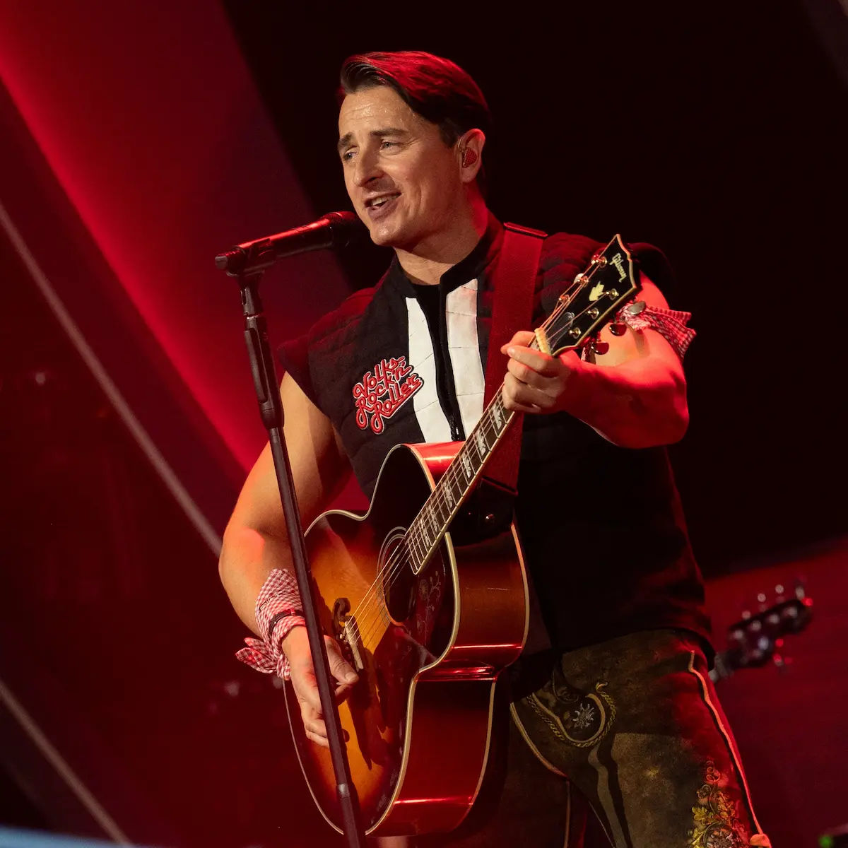 Andreas Gabalier in der Giovanni-Zarrella-Show am 14.3.2026