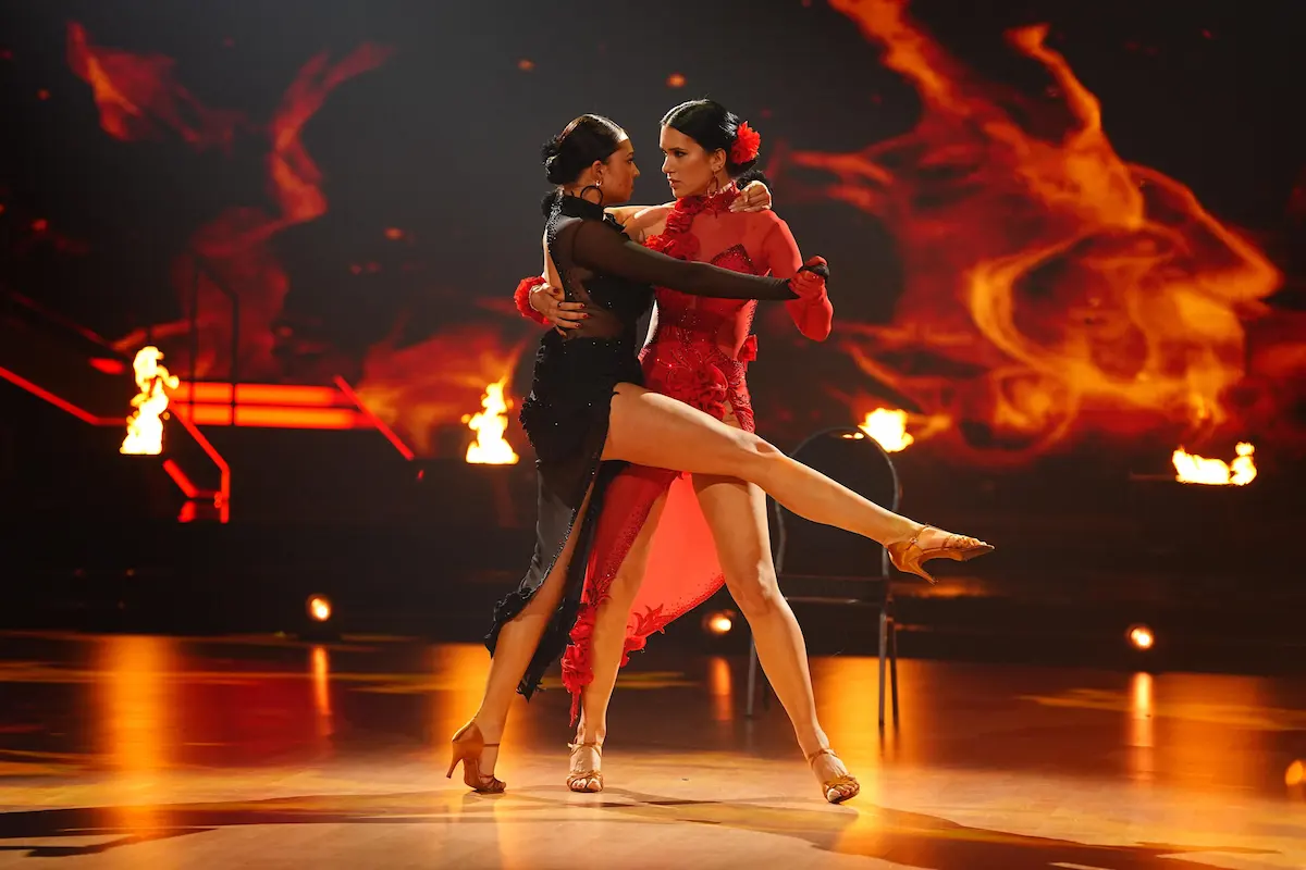 Ausgeschieden Vanessa Bork und Victoria Sauerwald mit Tango - Let's dance am 13. März 2026
