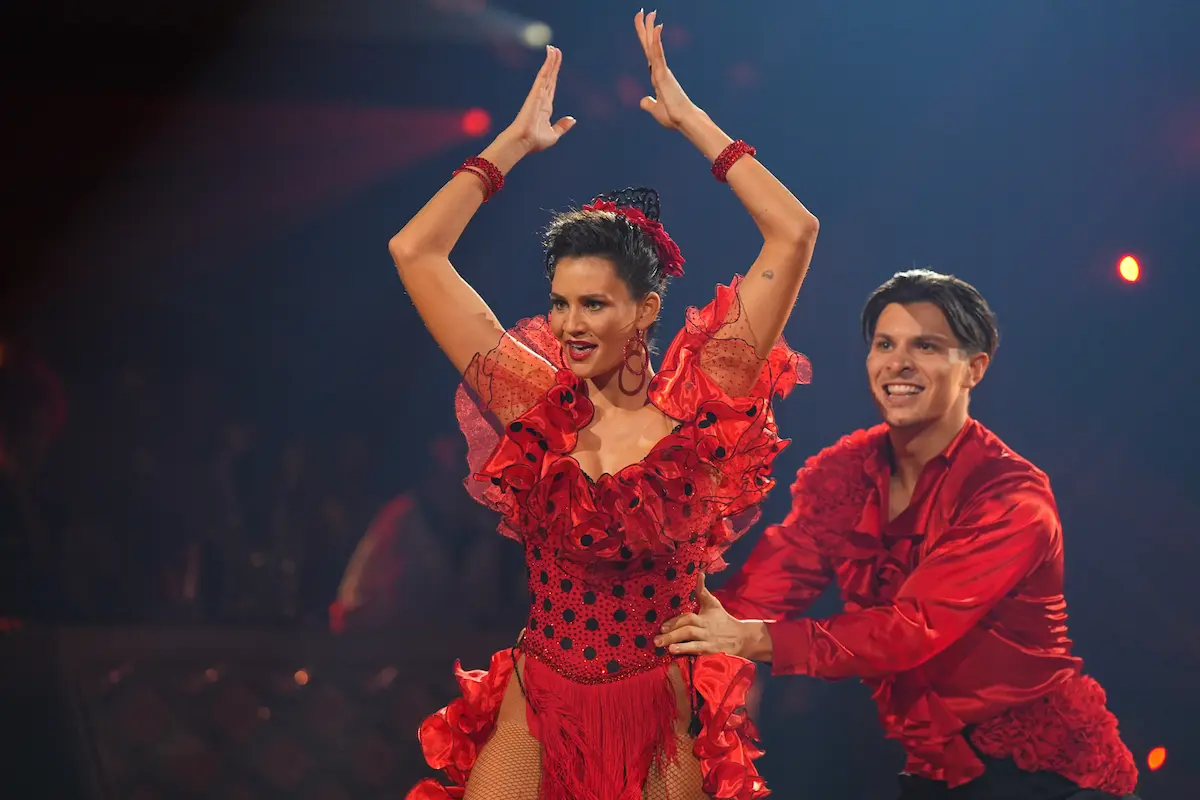 Betty Taube und Alexandru Ionel bei Let's dance 29.3.2026 bei der Samba