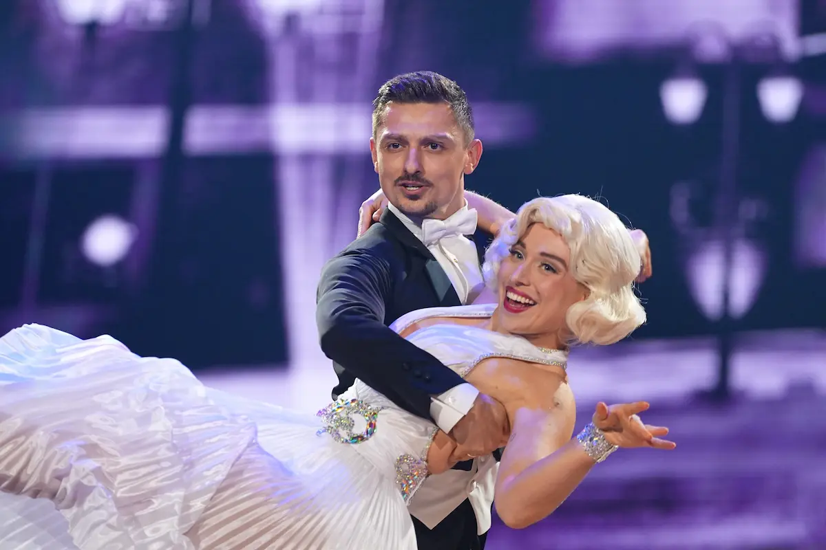 Bianca Heinicke - Zsolt Sandor Cseke bei Let's dance 29.3.2026 beim Slowfox