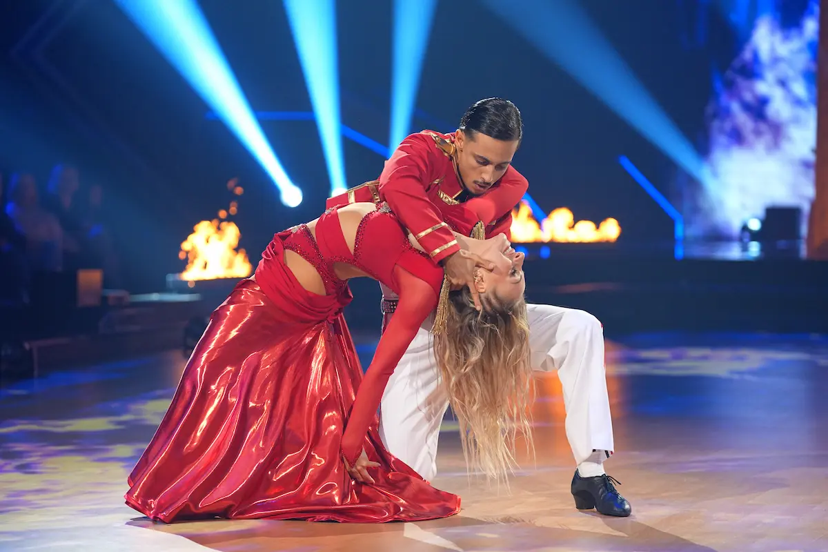 Milano und Marta Arndt bei Let's dance 29.3.2026 beim Paso doble