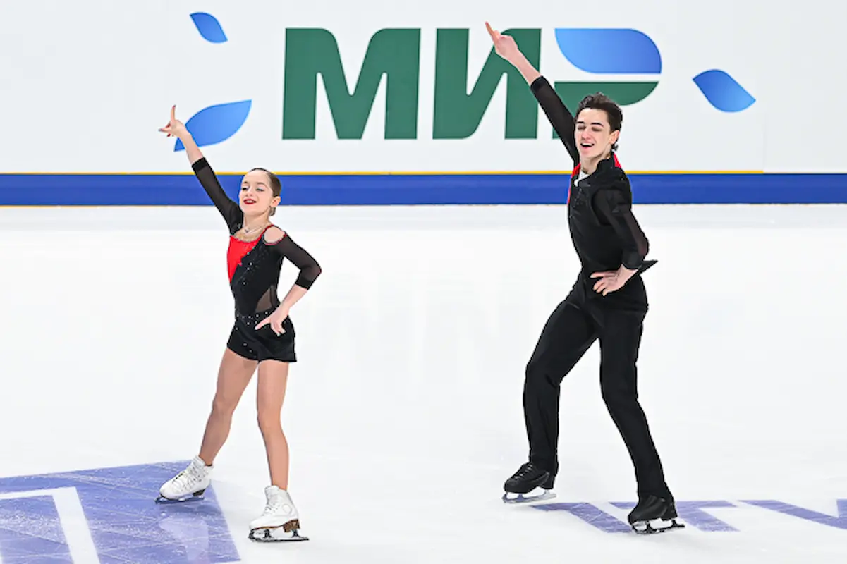 Polina Shesheleva - Egor Karnaukhov führen nach dem Kurzprogramm beim Junior Grand Prix Finale 2026 in Russland
