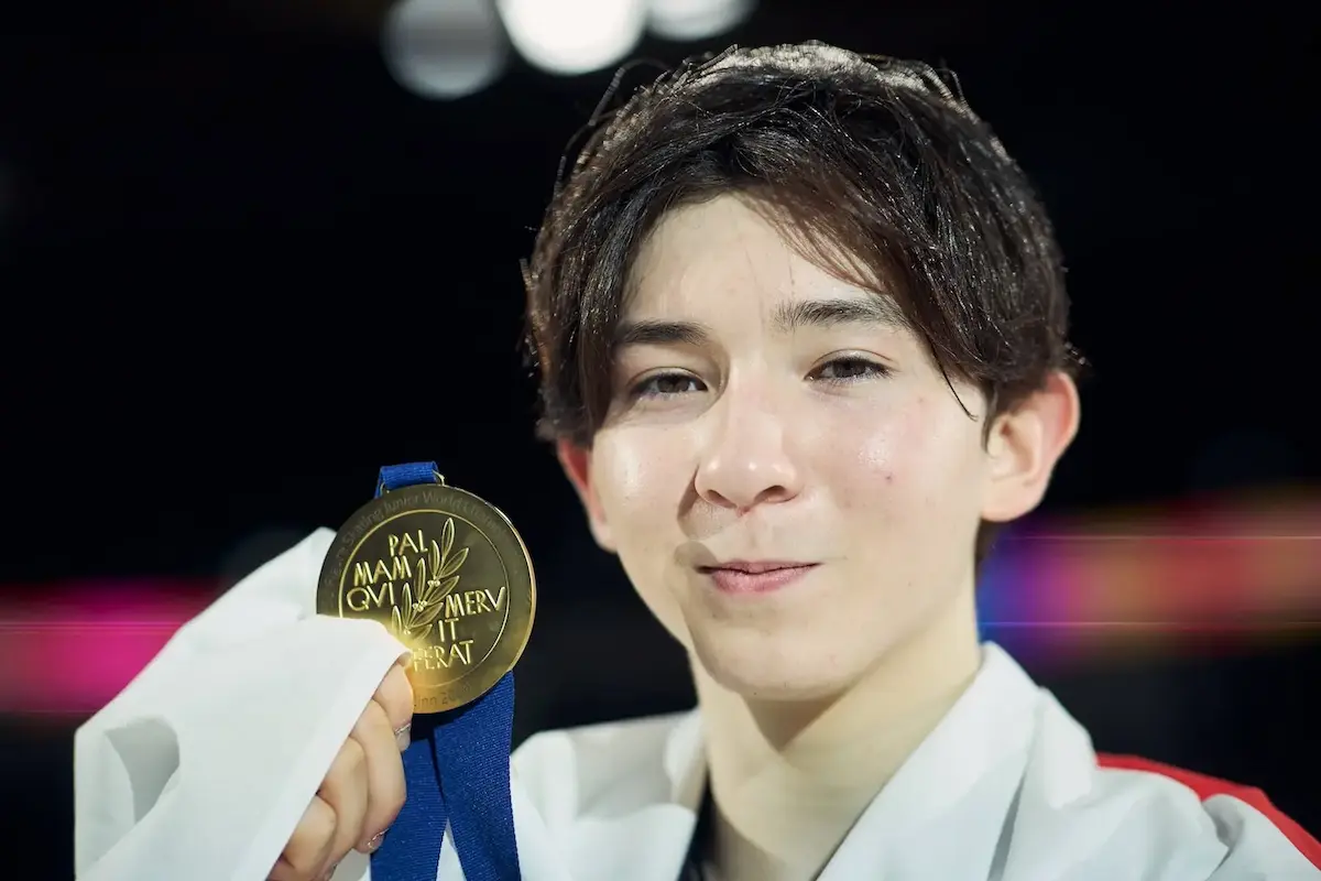 Rio Nakata aus Japan - Weltmeister bei der Junioren-WM 2026 in Tallinn