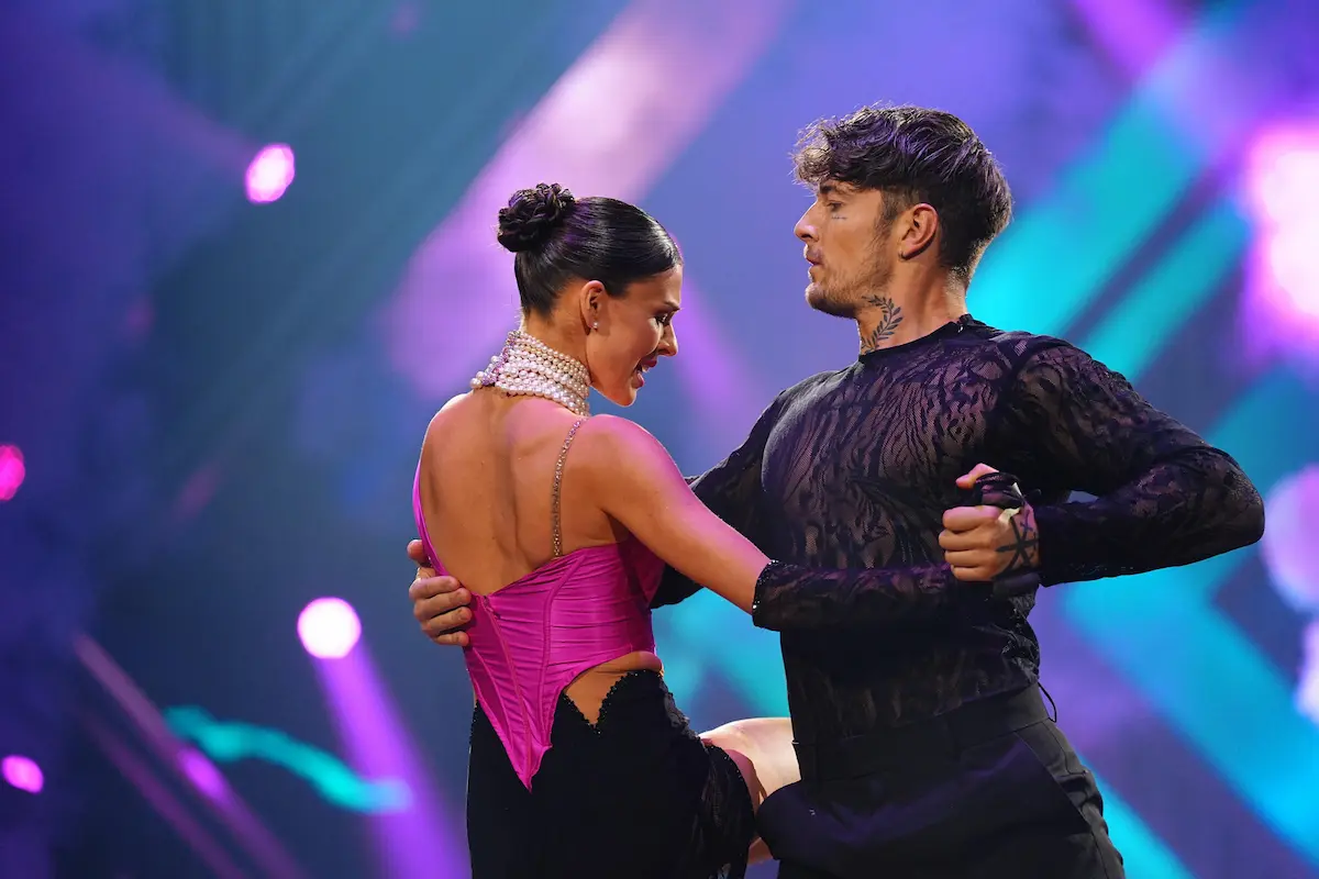 Willi Banner und Patricija Ionel bei ihrem Tango bei Let's dance 6.3.2026