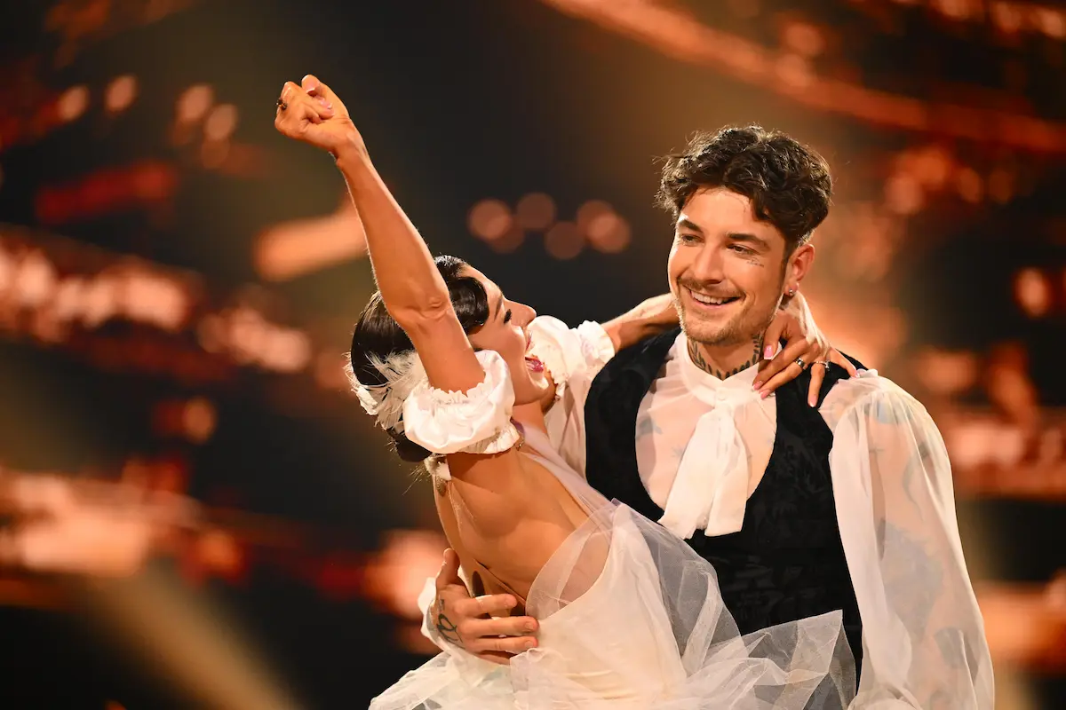 Willi Banner und Patricija Ionel mit einem Charleston