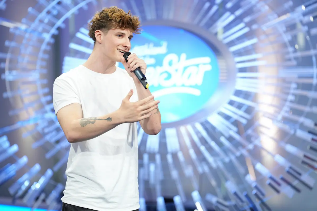 Aaron Seider bei DSDS 7.4.2026 im Jury-Casting