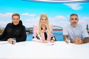 DSDS 11.4.2026 Kandidaten-Vorstellung, Songs, Entscheidungen - hier im Bild die DSDS-Jury 2026 mit Dieter Bohlen, Isi Glück und Bushido (Anis Ferchichi)