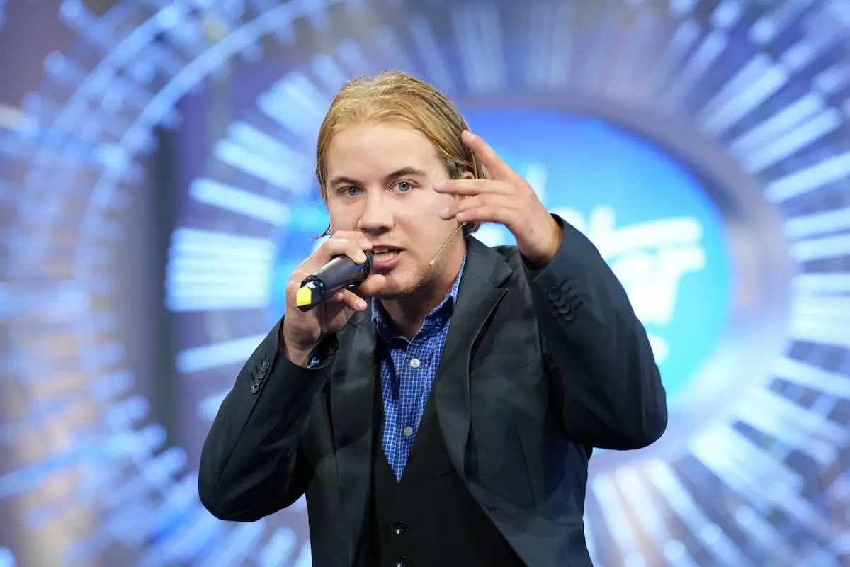 Lucky Steinbach bei DSDS 7.4.2026 im Jury-Casting